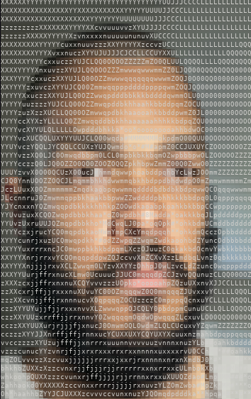 ASCII-Art Headshot